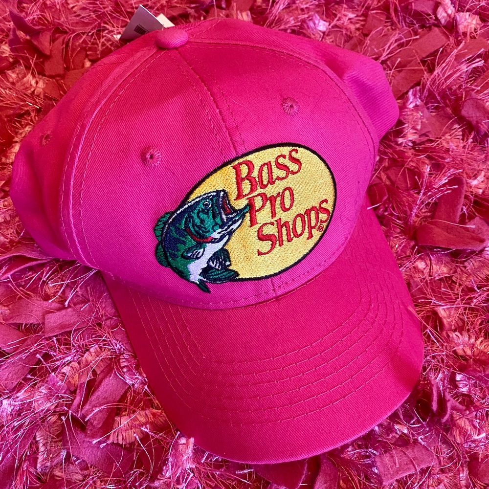 NWT Pink Bass Pro Hat